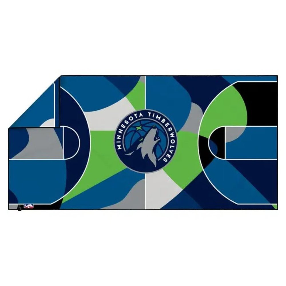 Slowtide NBA Minnesota Timberwolves Court Camo Microfiber Towel - Picture 2 of 2